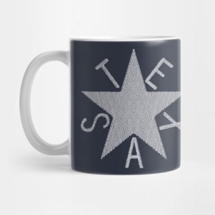 Stitched Texas Flag - Zavala Mug